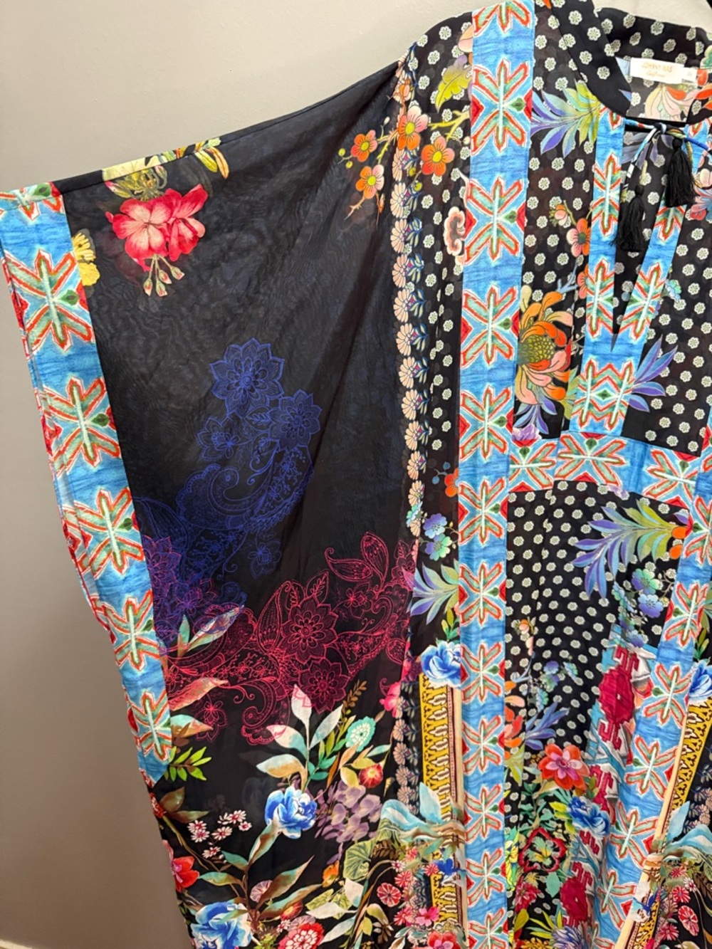 Johnny Was Dreamer Long Kaftan 3X - Picture 5 of 6